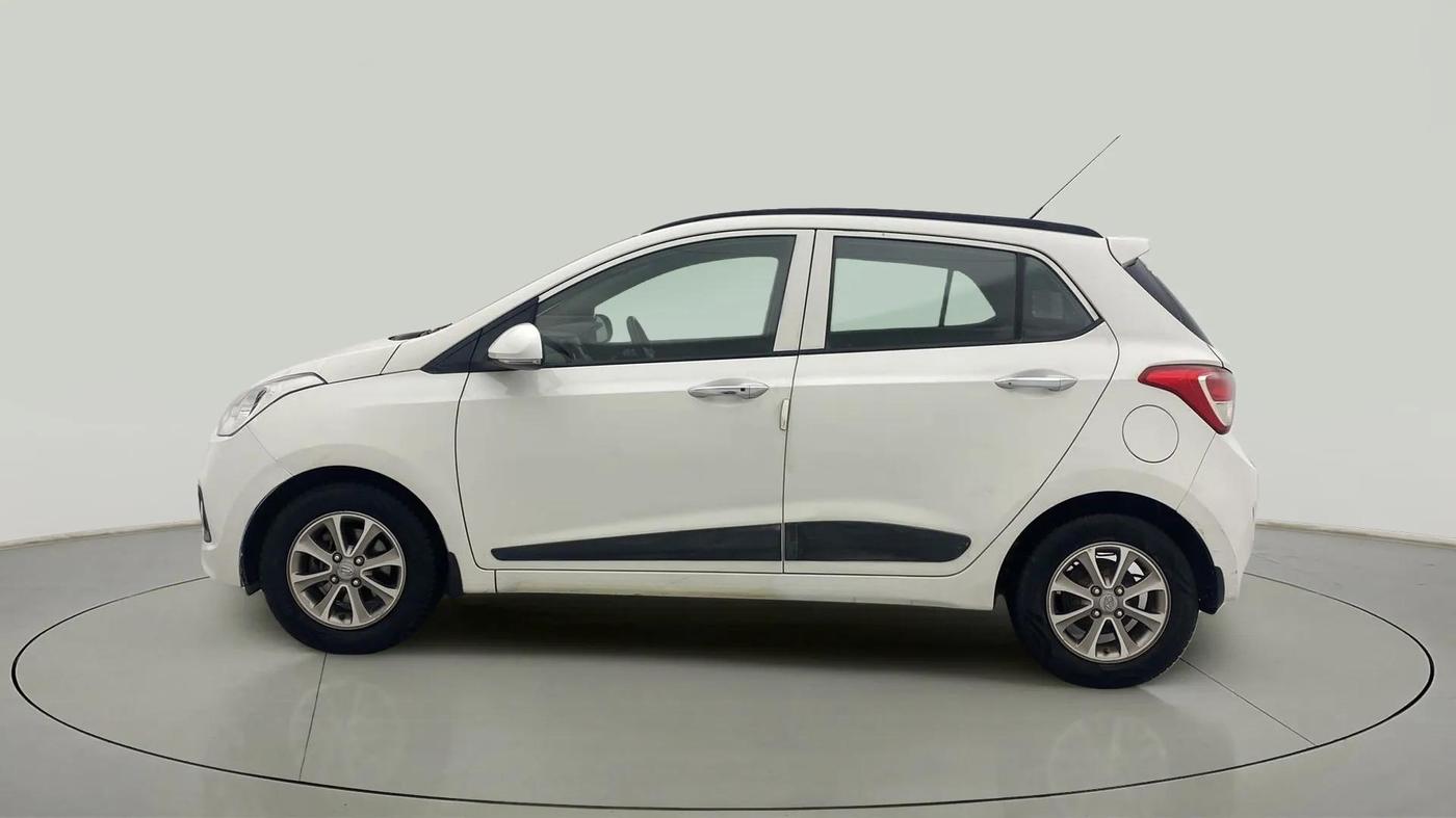 2016 Hyundai Grand i10 ASTA (O) AT 1.2 KAPPA VTVT, Petrol, Automatic, 50,928 km, Left Side