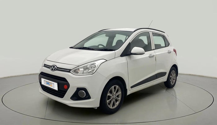 2016 Hyundai Grand i10 ASTA (O) AT 1.2 KAPPA VTVT, Petrol, Automatic, 50,928 km, Left Front Diagonal