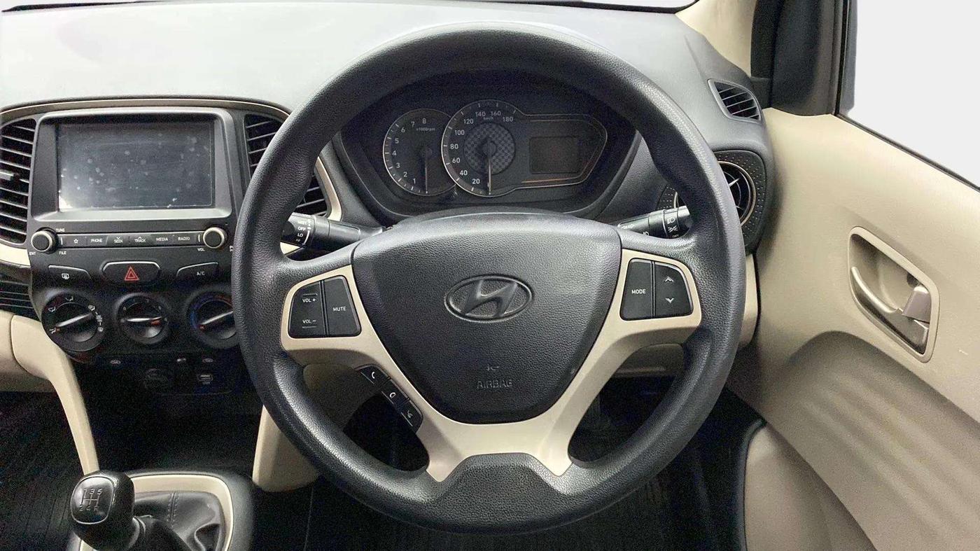 2019 Hyundai NEW SANTRO SPORTZ MT, Petrol, Manual, 49,211 km, Steering Wheel Close Up