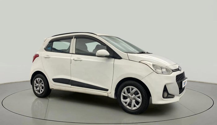 2019 Hyundai Grand i10 SPORTZ 1.2 KAPPA VTVT, CNG, Manual, 49,321 km, Right Front Diagonal