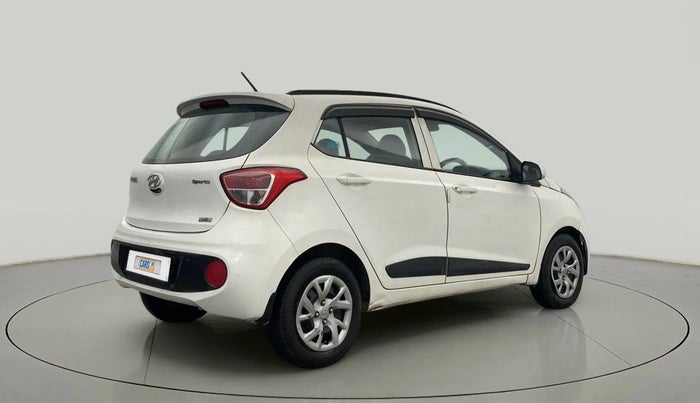 2019 Hyundai Grand i10 SPORTZ 1.2 KAPPA VTVT, CNG, Manual, 49,321 km, Right Back Diagonal