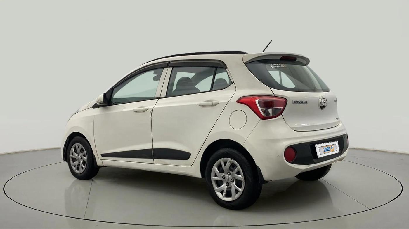 2019 Hyundai Grand i10 SPORTZ 1.2 KAPPA VTVT, CNG, Manual, 49,980 km, Left Back Diagonal