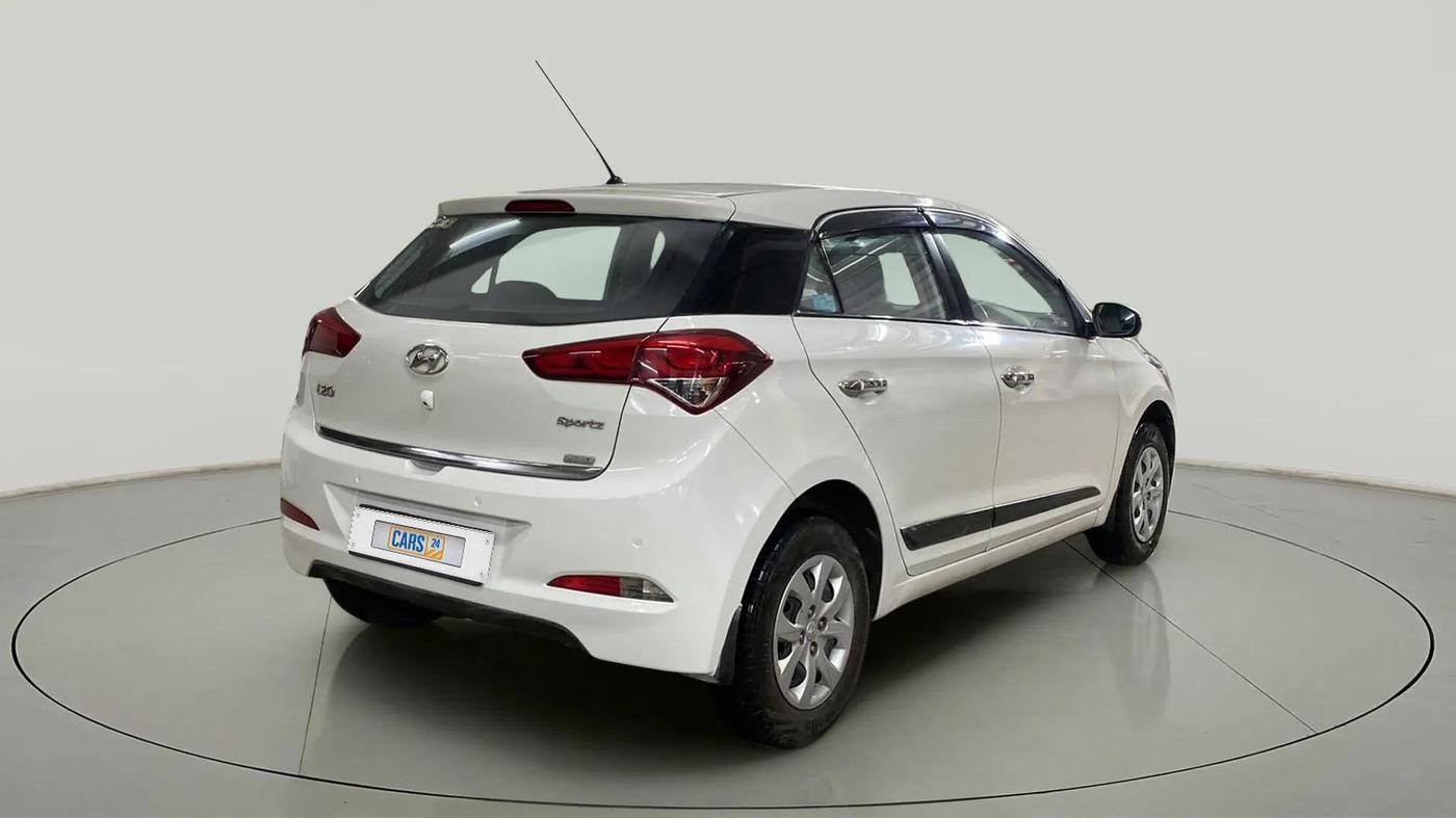 2016 Hyundai Elite i20 SPORTZ 1.2, Petrol, Manual, 50,060 km, Right Back Diagonal