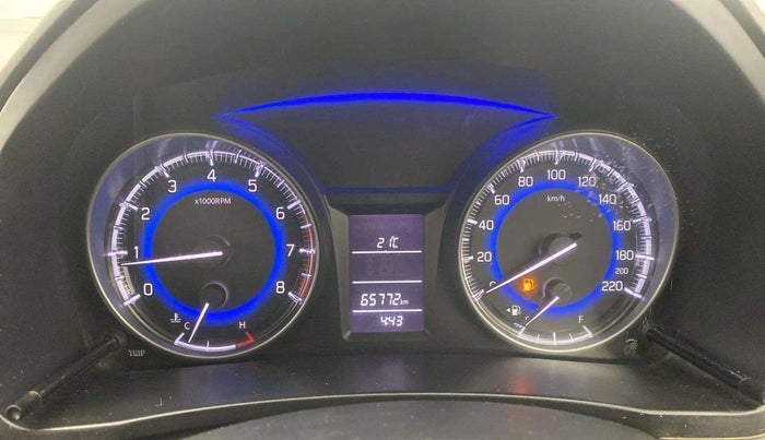 2017 Maruti Baleno DELTA PETROL 1.2, Petrol, Manual, 65,790 km, Odometer Image