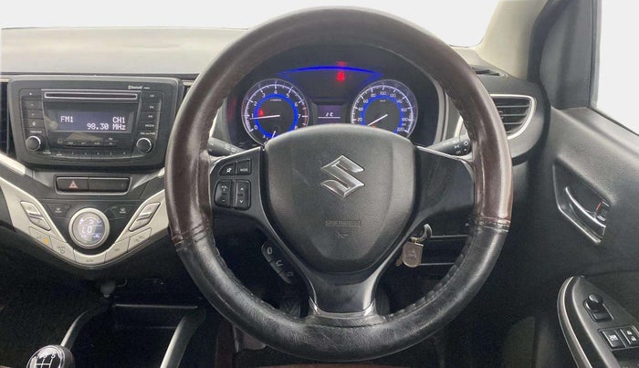 2017 Maruti Baleno DELTA PETROL 1.2, Petrol, Manual, 65,790 km, Steering Wheel Close Up