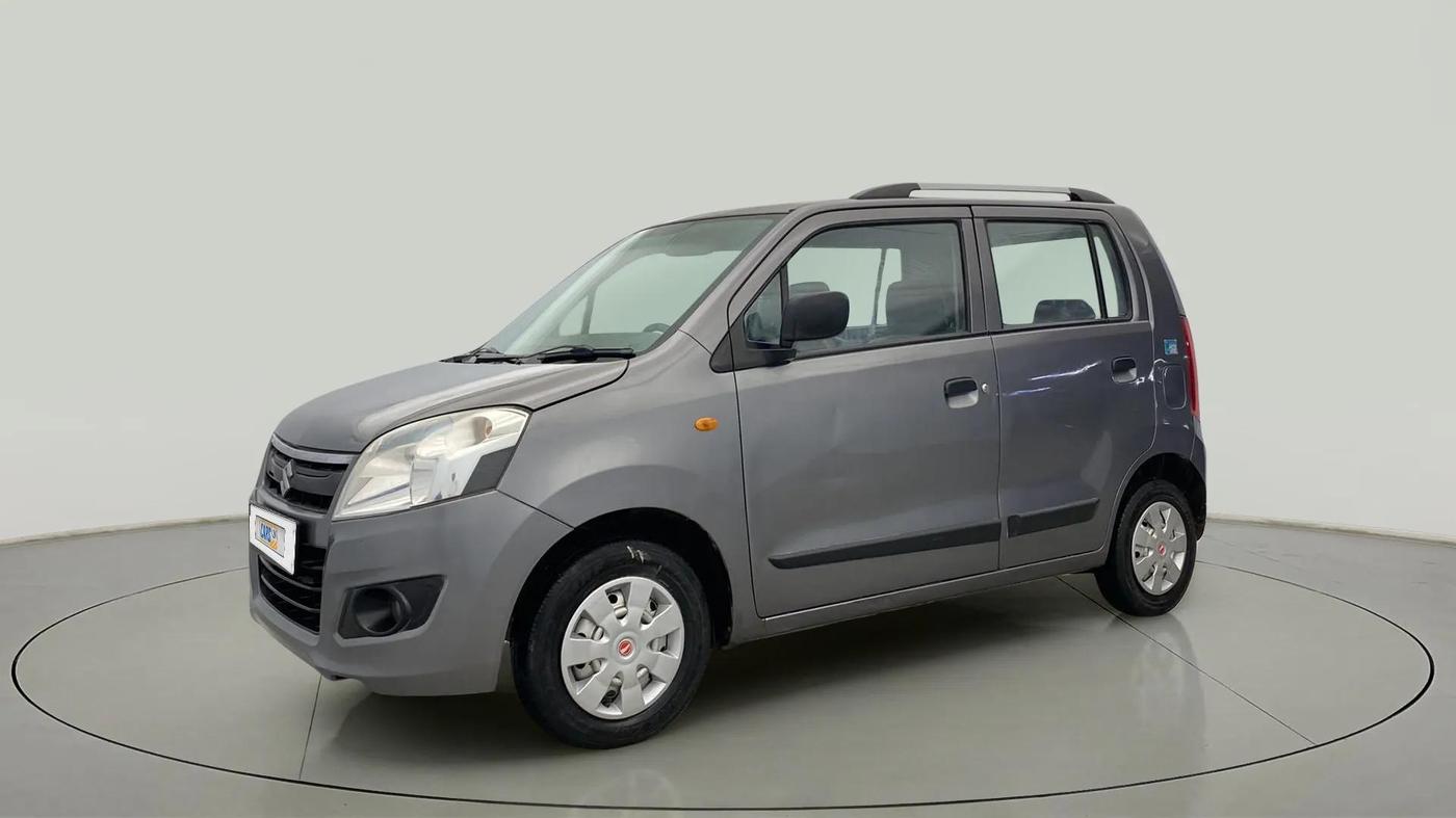 2013 Maruti Wagon R 1.0 LXI CNG, CNG, Manual, 98,981 km, Left Front Diagonal