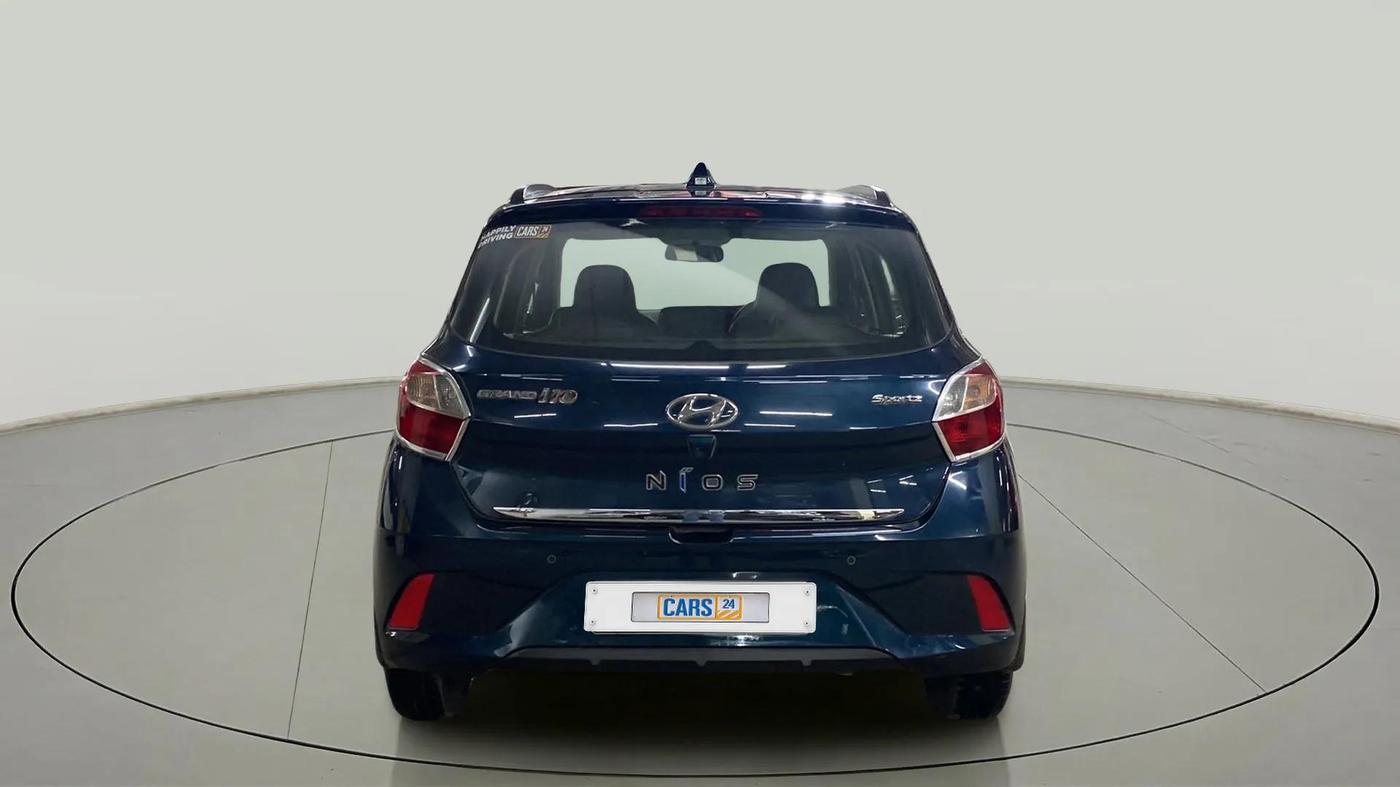 2021 Hyundai GRAND I10 NIOS SPORTZ AMT 1.2 KAPPA VTVT, Petrol, Automatic, 20,485 km, Back/Rear