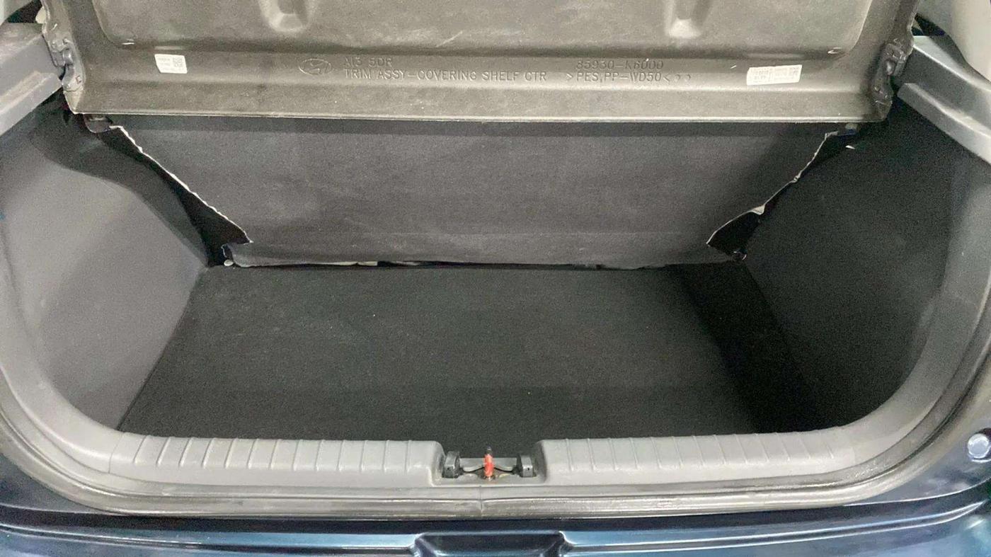 2021 Hyundai GRAND I10 NIOS SPORTZ AMT 1.2 KAPPA VTVT, Petrol, Automatic, 20,485 km, Boot Inside