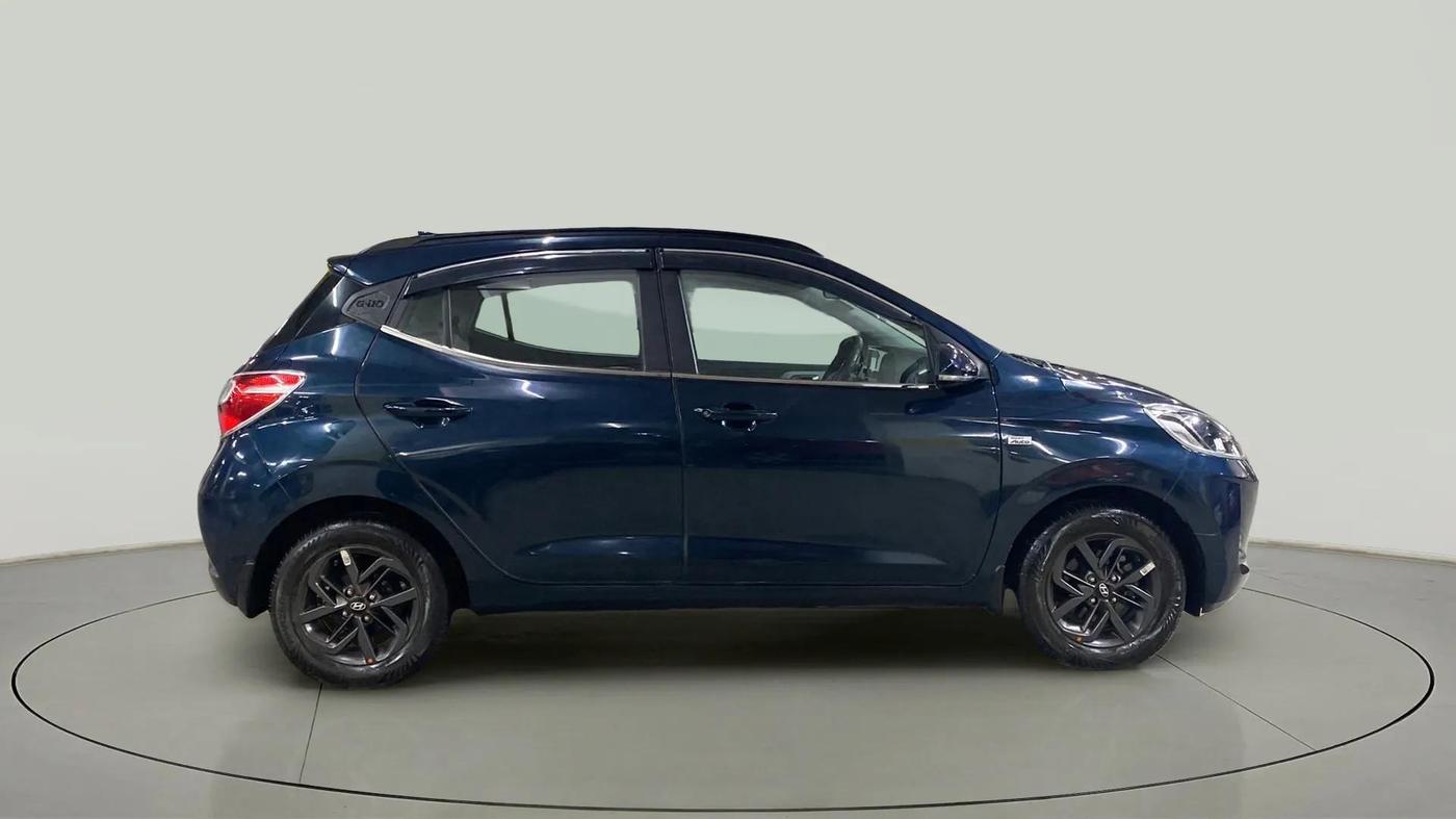 2021 Hyundai GRAND I10 NIOS SPORTZ AMT 1.2 KAPPA VTVT, Petrol, Automatic, 20,485 km, Right Side View