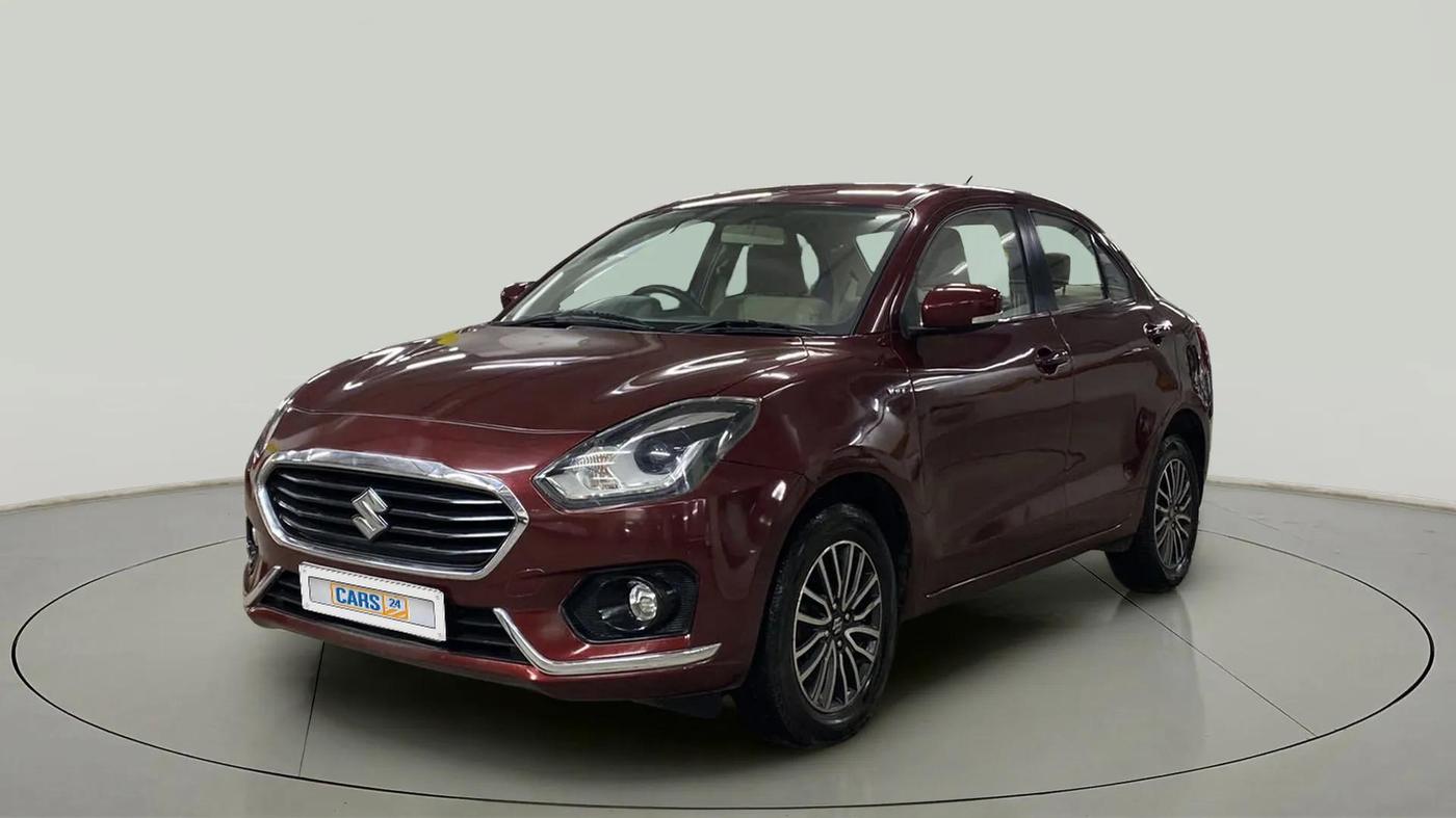 2018 Maruti Dzire ZXI PLUS AMT, Petrol, Automatic, 56,242 km, Left Front Diagonal