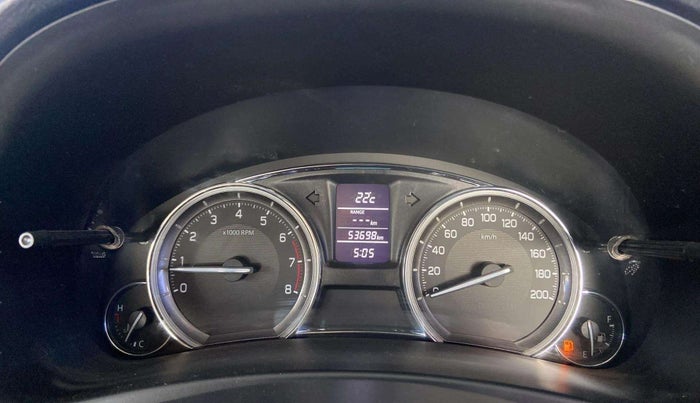 2017 Maruti Ciaz DELTA 1.4 MT PETROL, Petrol, Manual, 53,674 km, Odometer Image