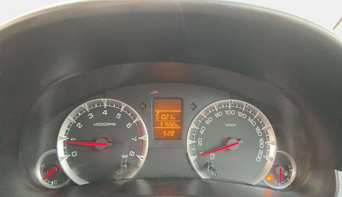 2013 Maruti Swift VXI, Petrol, Manual, 57,667 km, Odometer Image