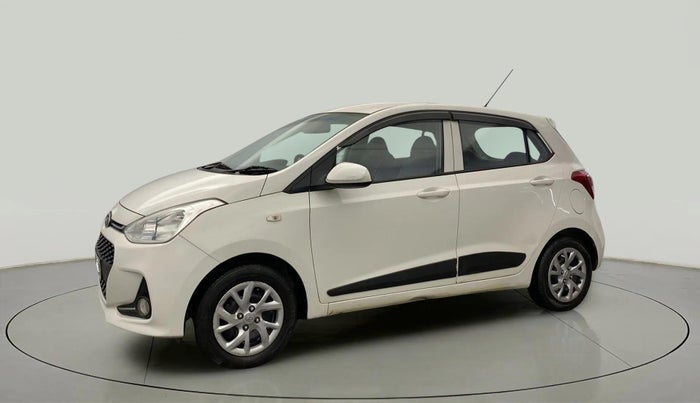 2017 Hyundai Grand i10 SPORTZ 1.2 KAPPA VTVT, CNG, Manual, 79,598 km, Left Front Diagonal