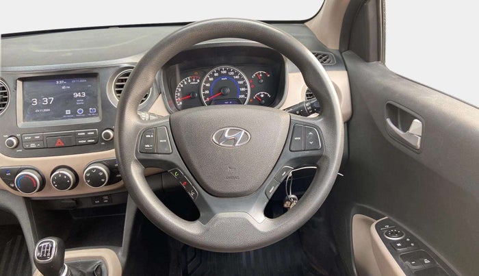 2019 Hyundai Grand i10 SPORTZ 1.2 KAPPA VTVT, CNG, Manual, 84,028 km, Steering Wheel Close Up