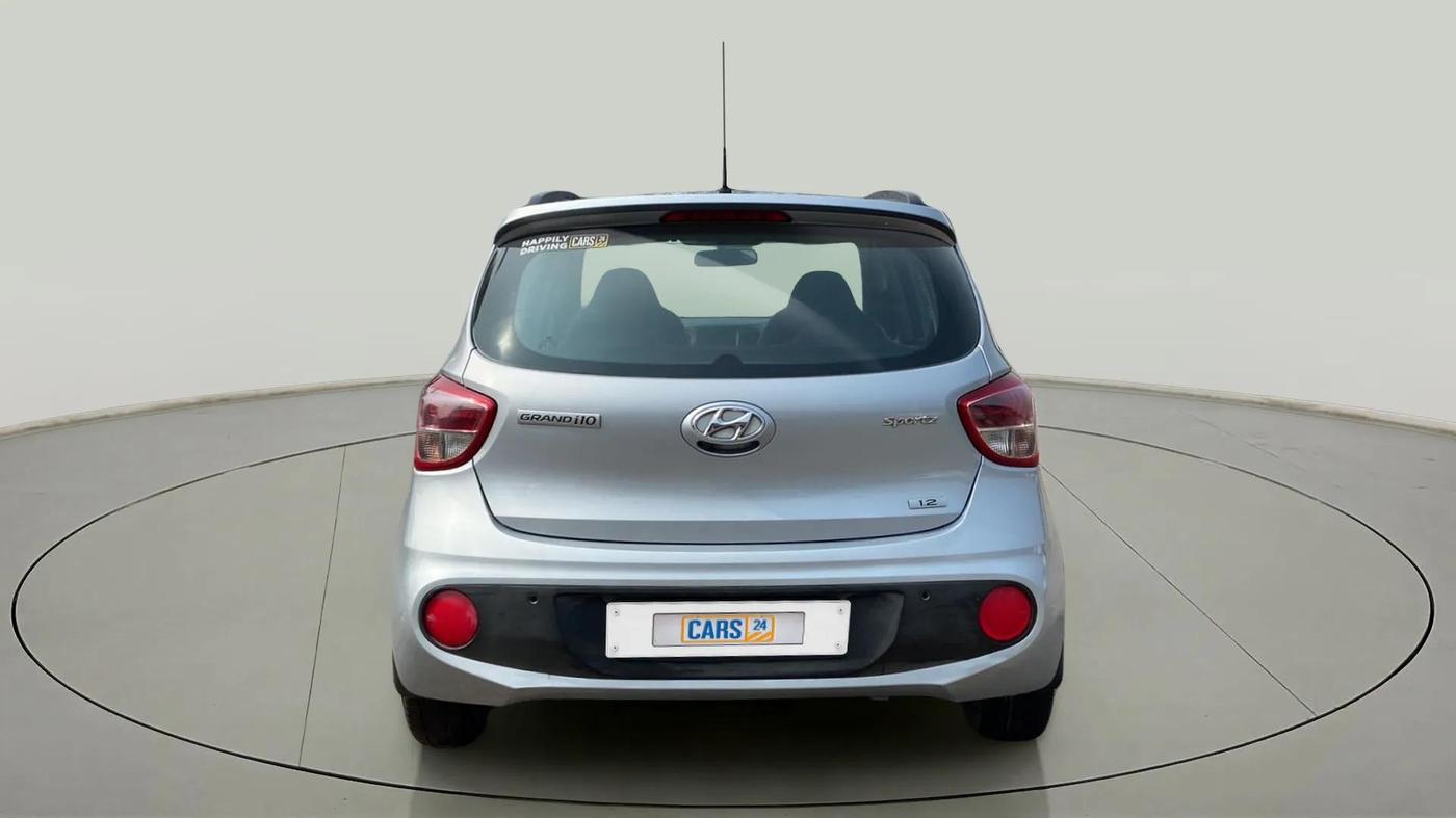 2019 Hyundai Grand i10 SPORTZ 1.2 KAPPA VTVT, CNG, Manual, 83,792 km, Back/Rear