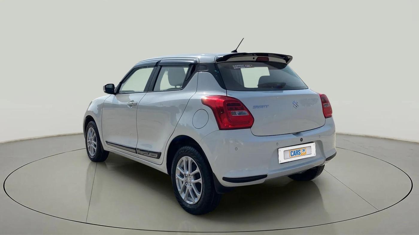 2024 Maruti Swift ZXi, Petrol, Manual, 3,766 km, Left Back Diagonal