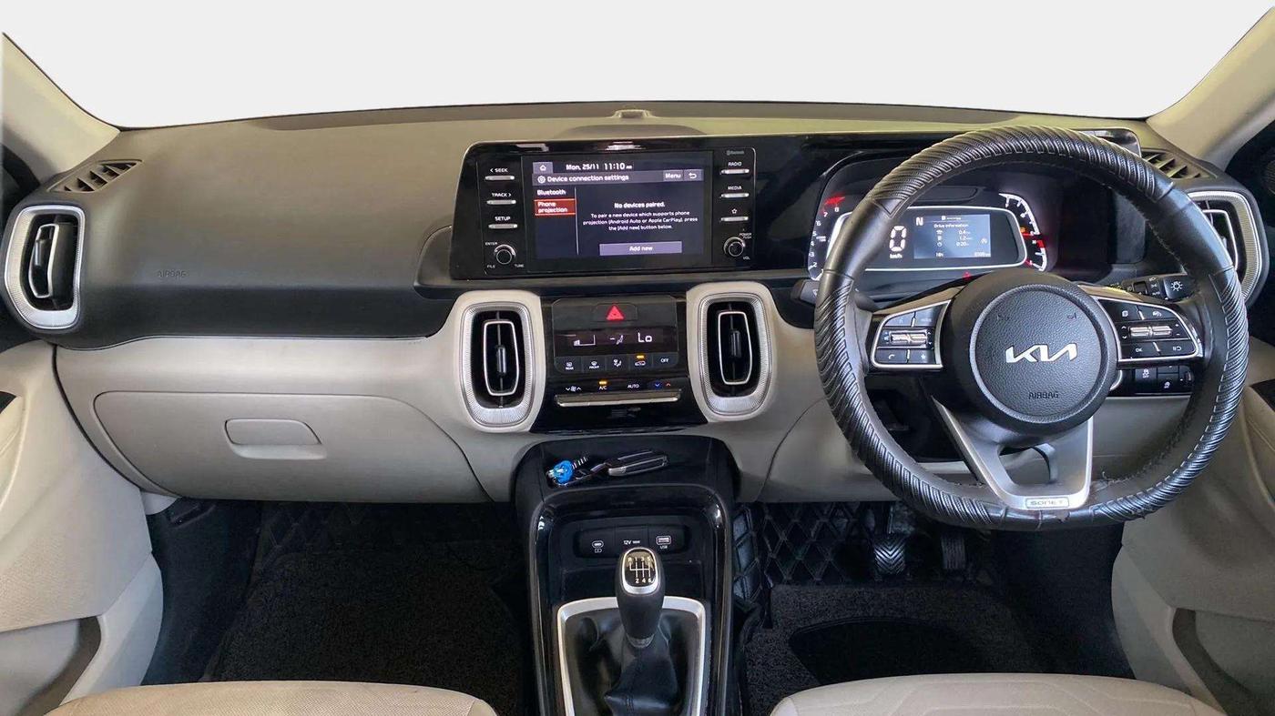 2024 KIA SONET HTX 1.0 TURBO PETROL IMT, Petrol, Manual, 6,562 km, Dashboard