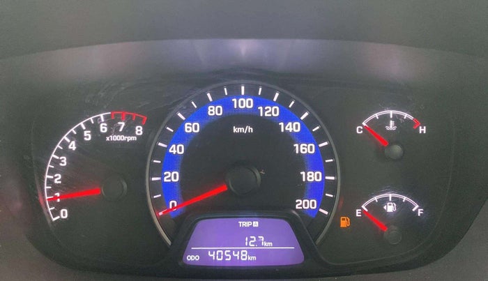 2014 Hyundai Xcent S (O) 1.2, Petrol, Manual, 40,524 km, Odometer Image