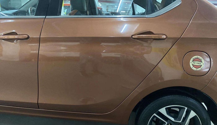 2017 Tata TIGOR XZ (O) PETROL, Petrol, Manual, 37,023 km, Rear left door - Minor scratches