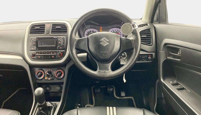 2021 Maruti Vitara Brezza LXI, Petrol, Manual, 59,612 km, Steering Wheel Close Up