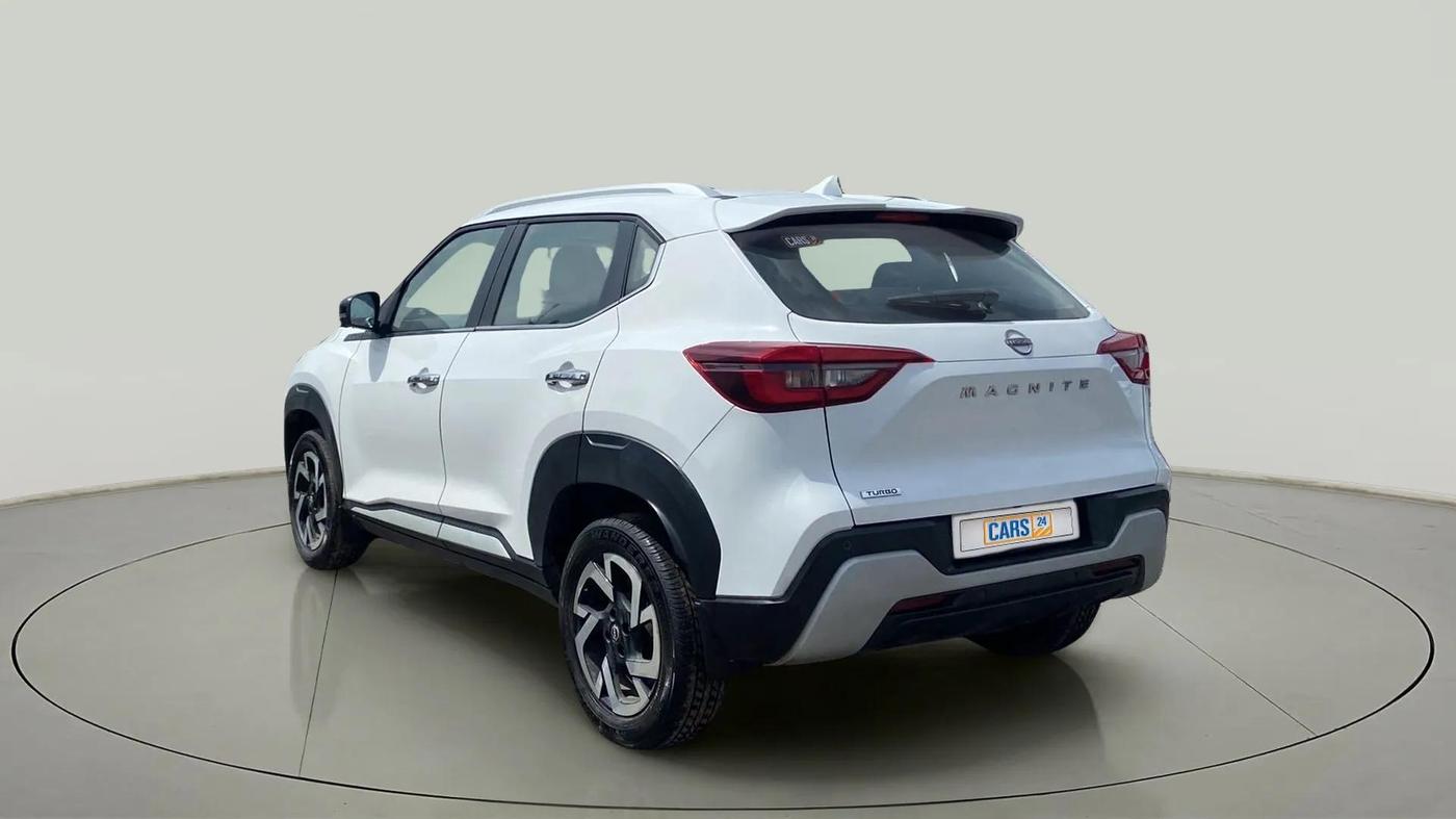 2022 Nissan MAGNITE XV PREMIUM TURBO (O), Petrol, Manual, 27,869 km, Left Back Diagonal