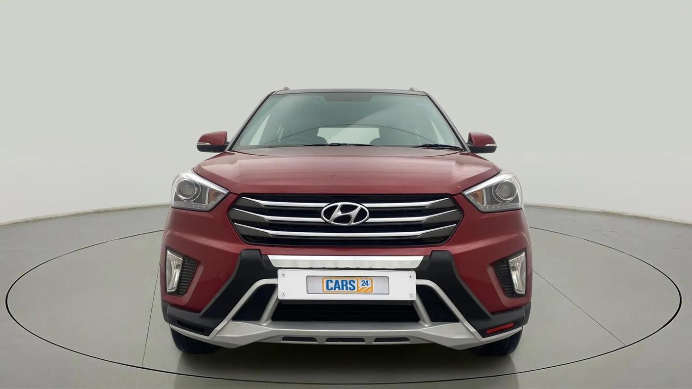 2018 Hyundai Creta SX AT 1.6 PETROL, Petrol, Automatic, 21,239 km, Front