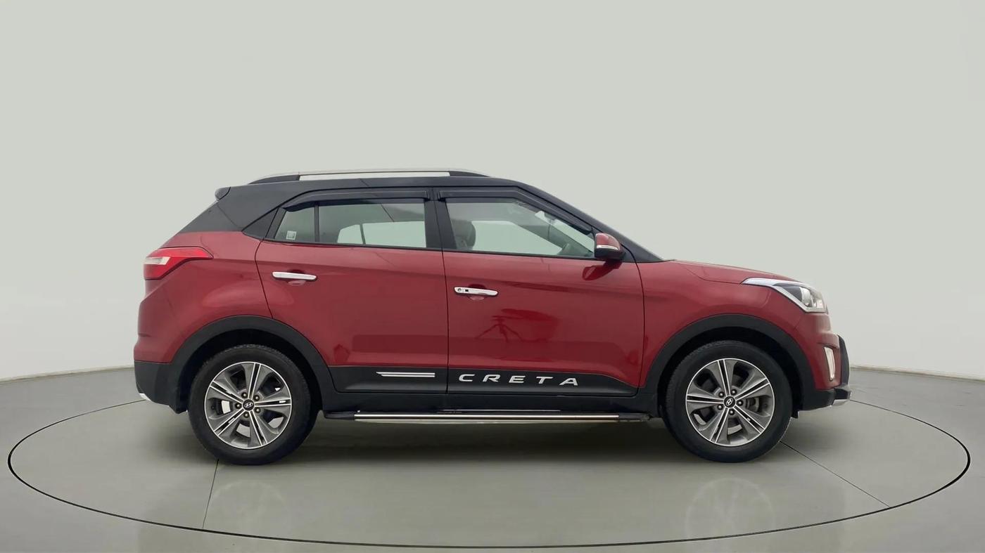 2018 Hyundai Creta SX AT 1.6 PETROL, Petrol, Automatic, 21,239 km, Right Side View