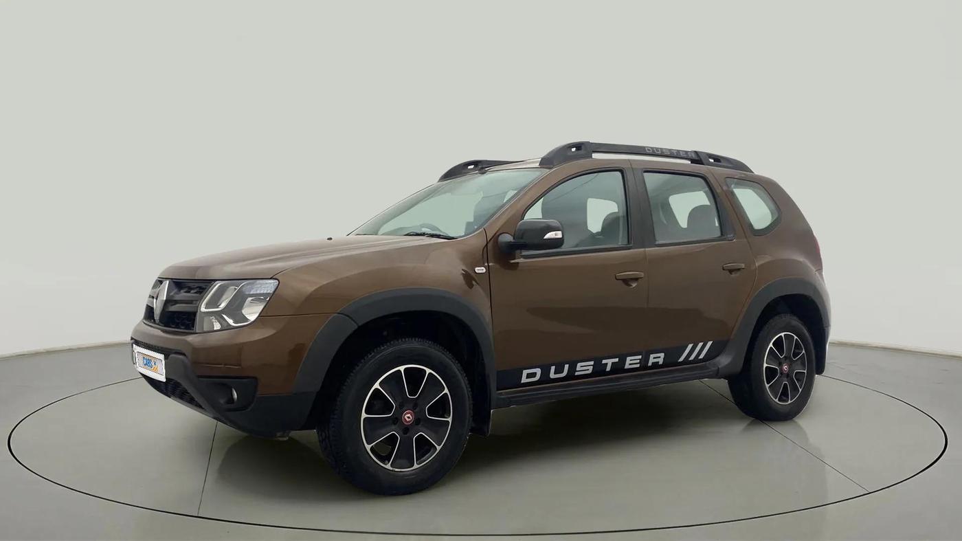 2017 Renault Duster RXS CVT, Petrol, Automatic, 37,441 km, Left Front Diagonal