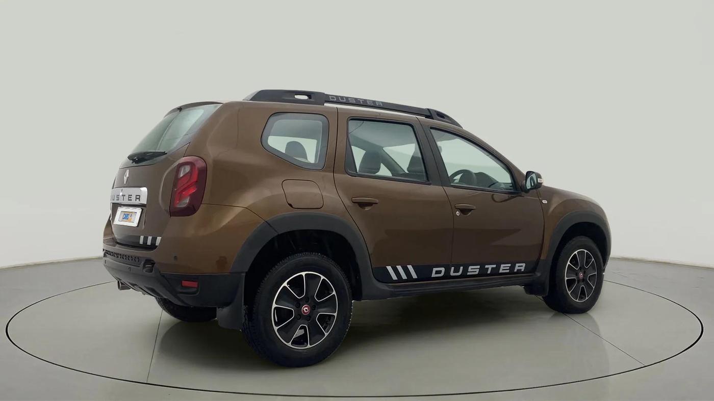 2017 Renault Duster RXS CVT, Petrol, Automatic, 37,441 km, Right Back Diagonal