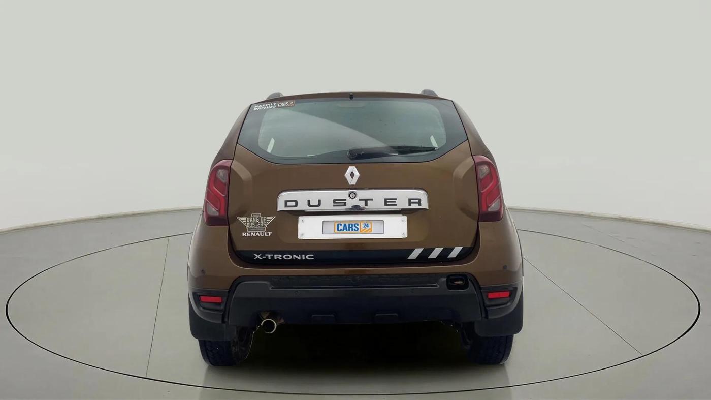 2017 Renault Duster RXS CVT, Petrol, Automatic, 37,441 km, Back/Rear