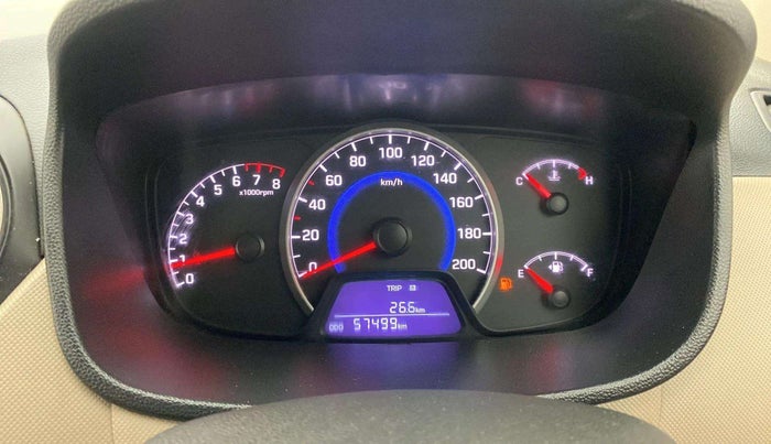 2016 Hyundai Grand i10 SPORTZ 1.2 KAPPA VTVT, Petrol, Manual, 57,511 km, Odometer Image