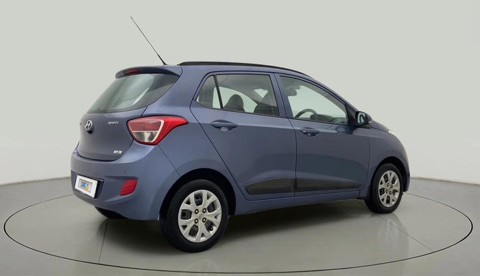 2016 Hyundai Grand i10 SPORTZ 1.2 KAPPA VTVT, Petrol, Manual, 57,511 km, Right Back Diagonal