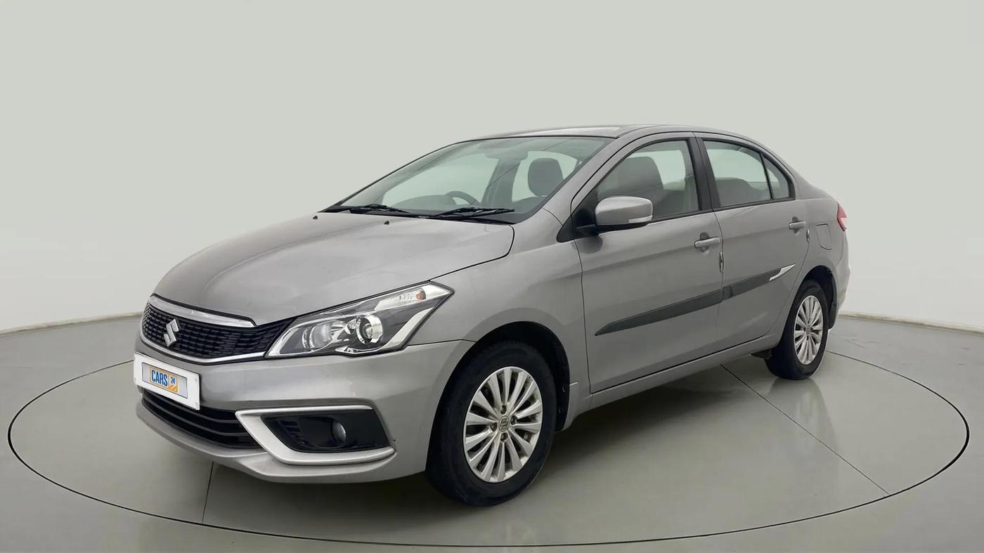 2019 Maruti Ciaz DELTA 1.5 SHVS MT PETROL, Petrol, Manual, 53,345 km, Left Front Diagonal
