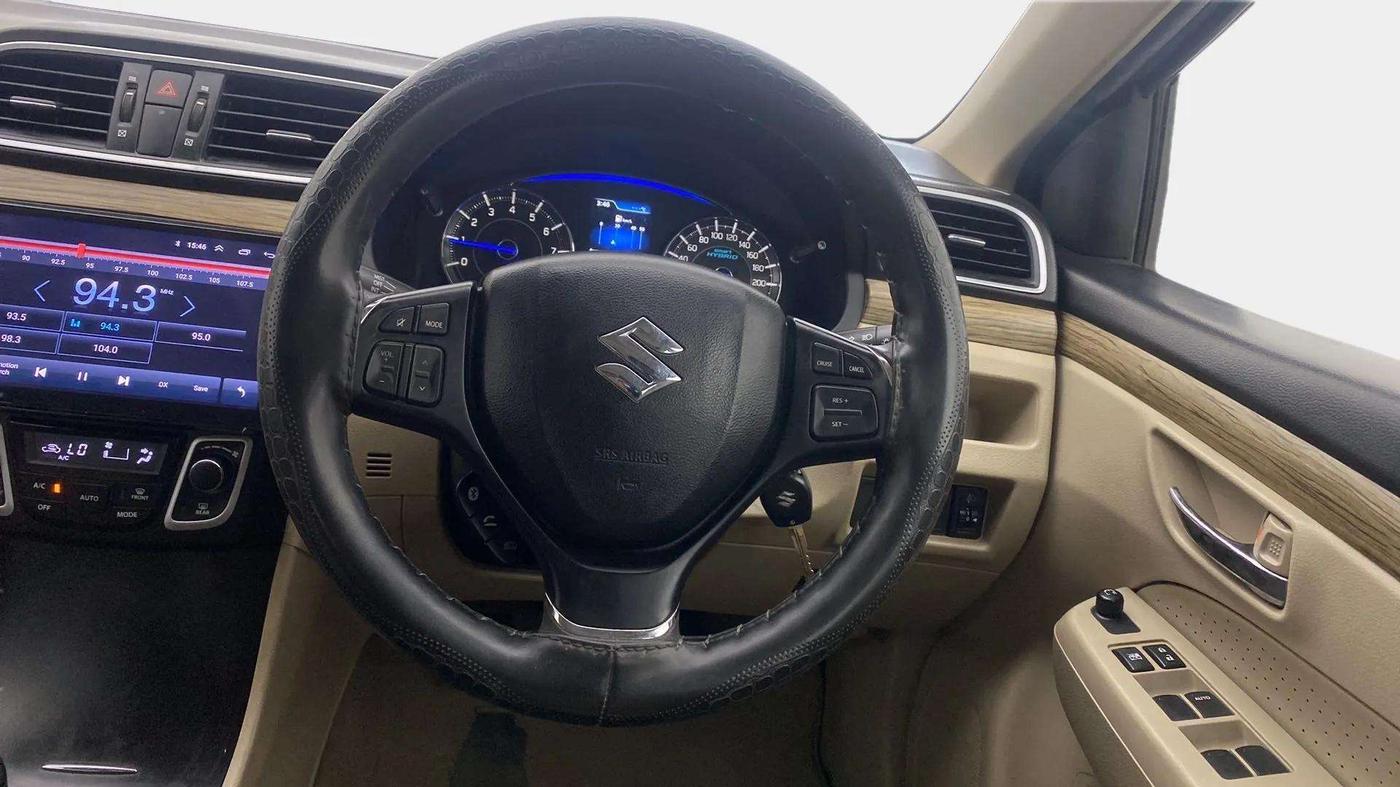 2019 Maruti Ciaz DELTA 1.5 SHVS MT PETROL, Petrol, Manual, 53,345 km, Steering Wheel Close Up