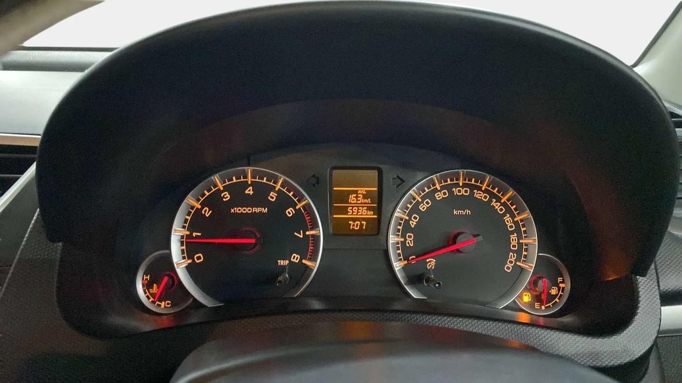 2017 Maruti Swift VXI, Petrol, Manual, 6,657 km, Odometer Image