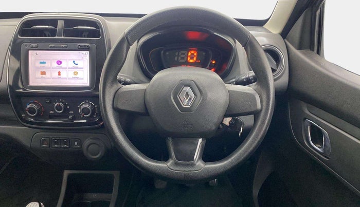 2018 Renault Kwid RXT 1.0 (O), Petrol, Manual, 30,330 km, Steering Wheel Close Up