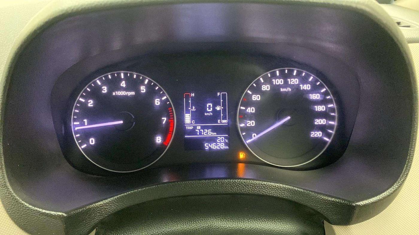 2016 Hyundai Creta E PLUS 1.6 PETROL, Petrol, Manual, 54,619 km, Odometer Image