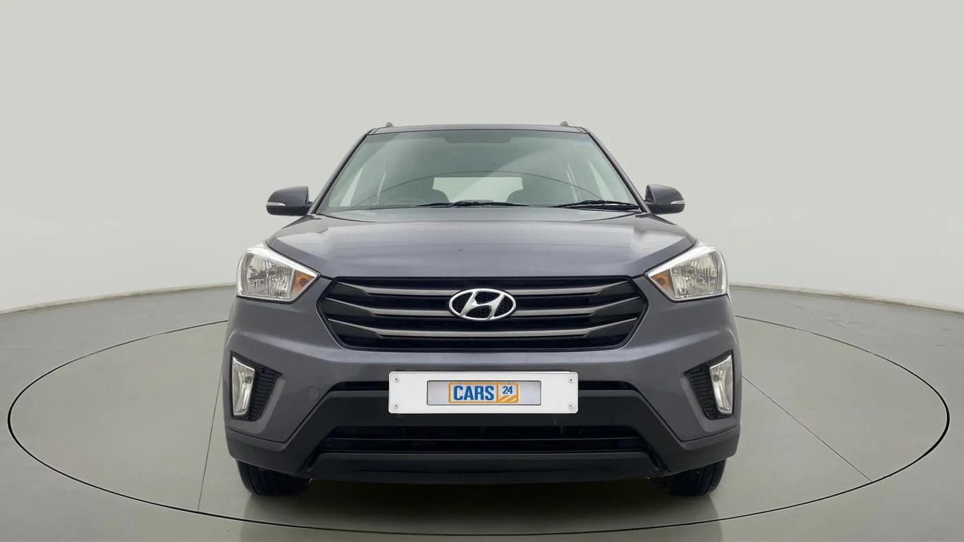 2016 Hyundai Creta E PLUS 1.6 PETROL, Petrol, Manual, 54,619 km, Front