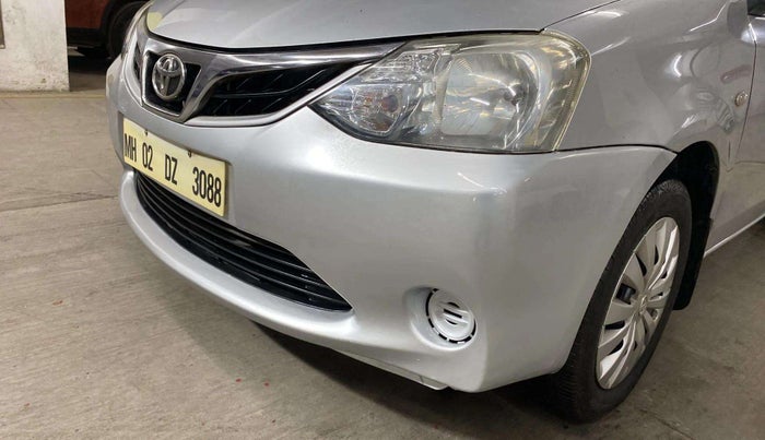 2015 Toyota Etios G, Petrol, Manual, 34,039 km, Front bumper - Paint has minor damage