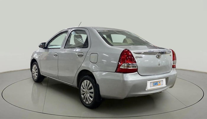 2015 Toyota Etios G, Petrol, Manual, 34,039 km, Left Back Diagonal