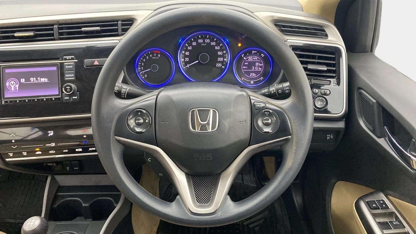 2017 Honda City 1.5L I-VTEC V MT, Petrol, Manual, 87,421 km, Steering Wheel Close Up
