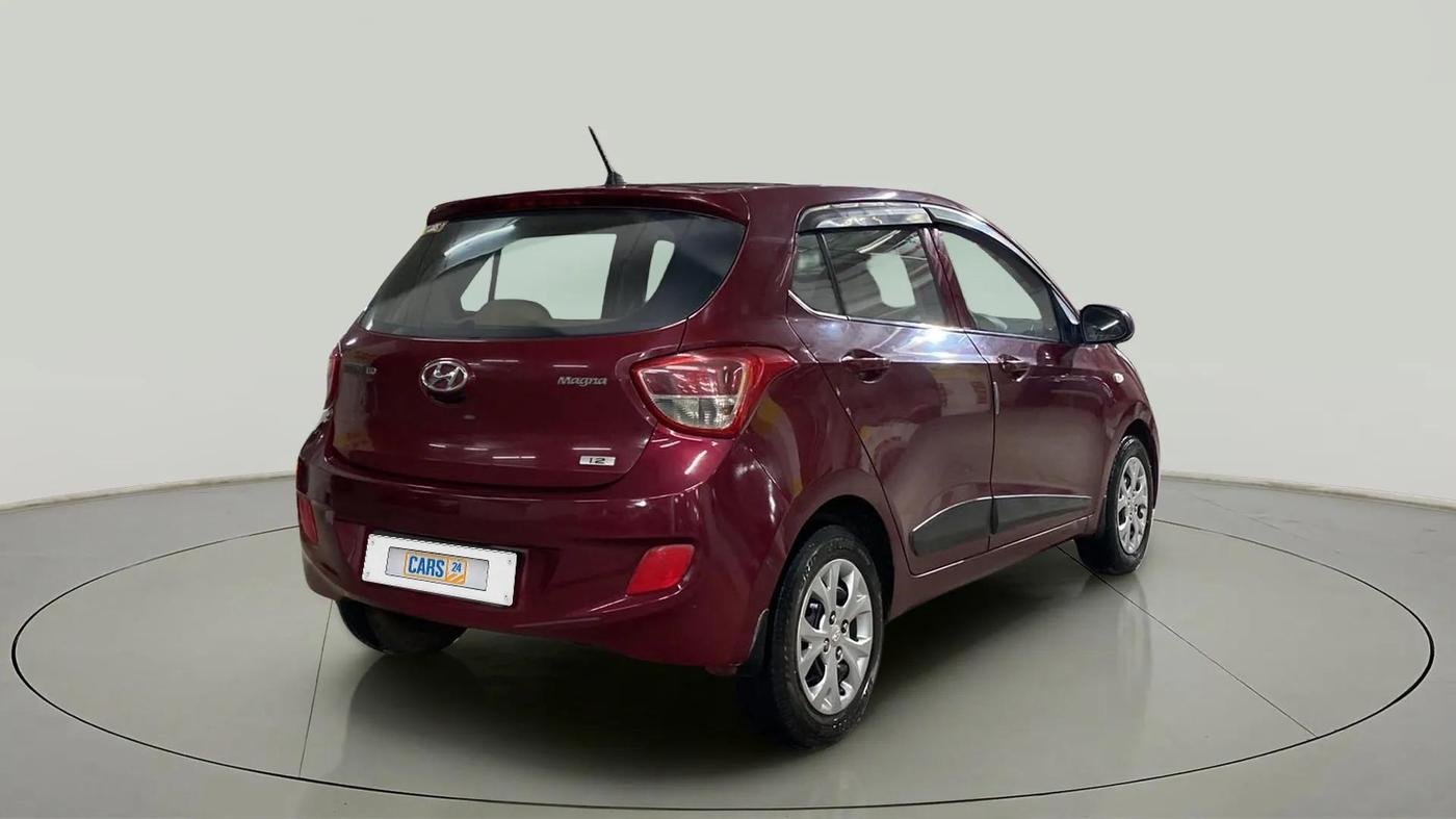 2013 Hyundai Grand i10 MAGNA 1.2 KAPPA VTVT, Petrol, Manual, 63,481 km, Right Back Diagonal