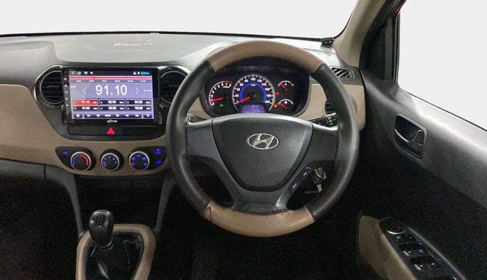 2013 Hyundai Grand i10 MAGNA 1.2 KAPPA VTVT, Petrol, Manual, 63,481 km, Steering Wheel Close Up
