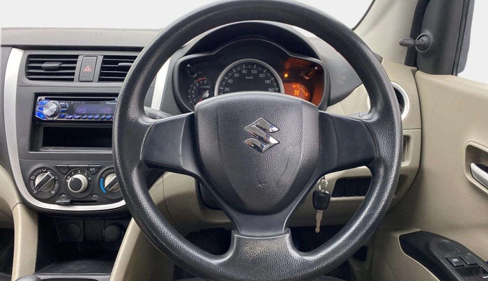 2014 Maruti Celerio VXI AMT, Petrol, Automatic, 35,041 km, Steering Wheel Close Up