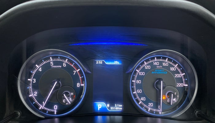 2019 Maruti XL6 ALPHA AT, Petrol, Automatic, 55,188 km, Odometer Image