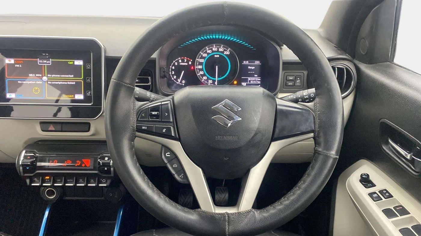 2018 Maruti IGNIS ALPHA 1.2, Petrol, Manual, 61,440 km, Steering Wheel Close Up