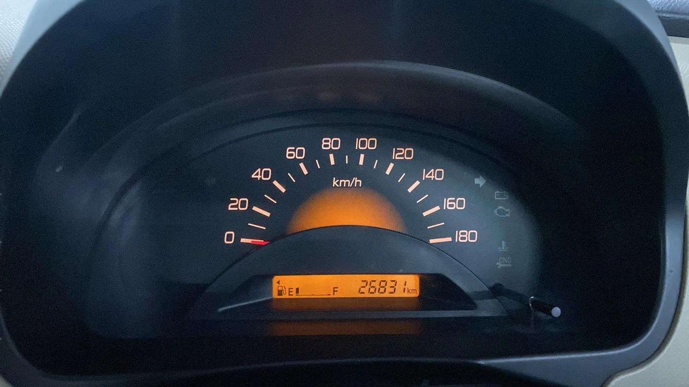 2017 Maruti Wagon R 1.0 LXI CNG, CNG, Manual, 27,024 km, Odometer Image