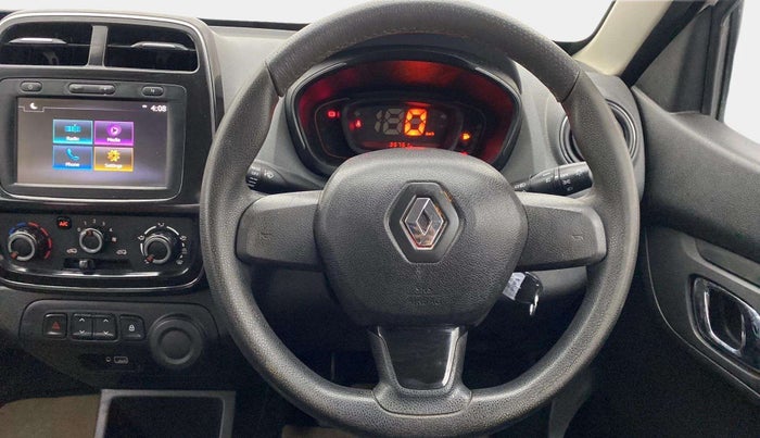 2019 Renault Kwid RXT 0.8 (O), Petrol, Manual, 36,785 km, Steering Wheel Close Up