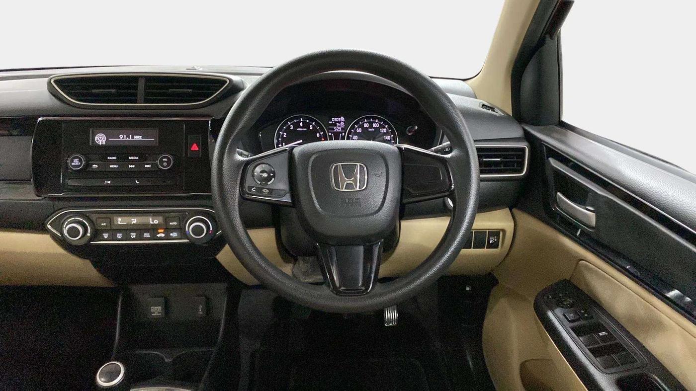 2018 Honda Amaze 1.2L I-VTEC V, Petrol, Manual, 30,373 km, Steering Wheel Close Up