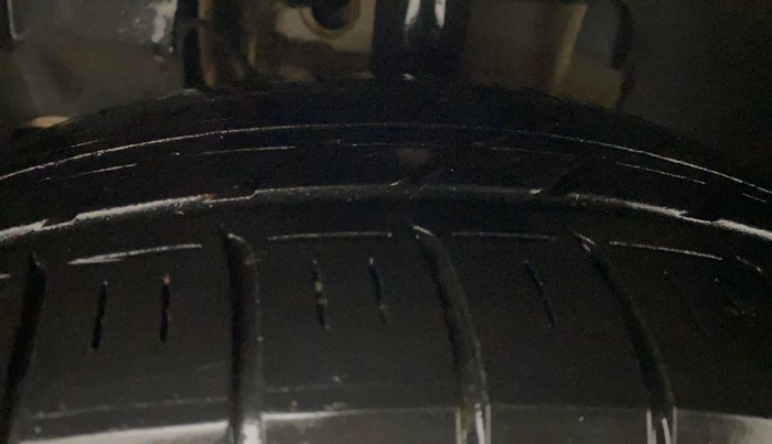 2021 Tata TIGOR XZ PLUS PETROL, Petrol, Manual, 38,934 km, Left Front Tyre Tread